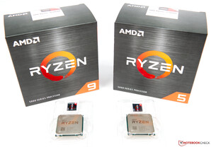 AMD Ryzen 9 5950X y AMD Ryzen 5 5600X