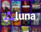 El logotipo de Amazon Luna. 