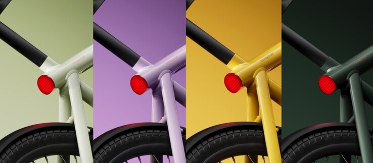 Las e-bikes VanMoof S4 y X4 están disponibles en cuatro colores. (Fuente de la imagen: VanMoof)