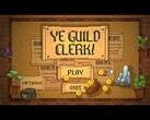 Ye Guild Clerk! salió a la venta en Steam el 28 de octubre. (Fuente de la imagen: Steam)