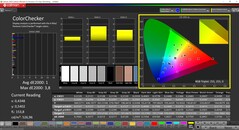 CalMAN ColorChecker calibrado