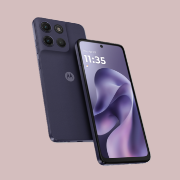 El Moto G17 en color Pantone Evening Blue (Fuente de la imagen: Motorola)