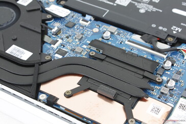 Las pulsaciones del ventilador se mantienen al mínimo para ser apenas perceptibles al ejecutar la mayoría de las cargas de navegación diarias