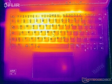 Prueba de tensión de temperaturas superficiales (arriba)