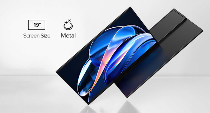 El UColor 19 Apex es bastante grande para ser un monitor portátil. (Fuente de la imagen: Uperfect)