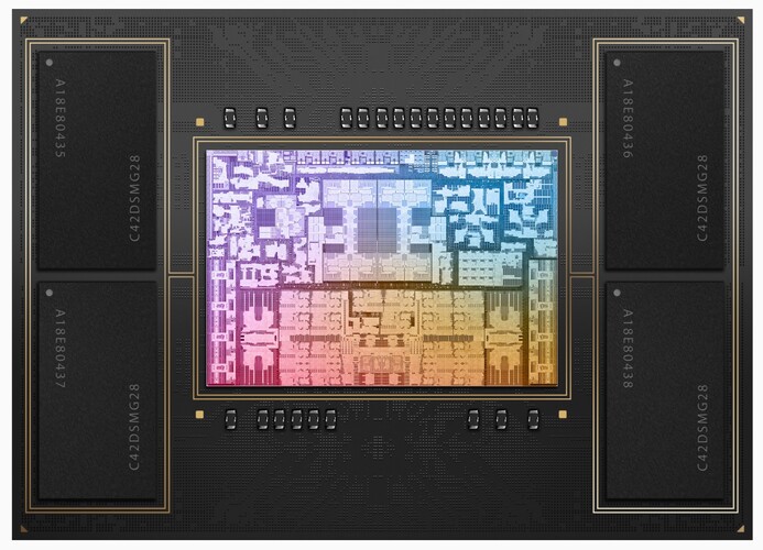 Apple SoC M2 Pro. (Fuente de la imagen: Apple)