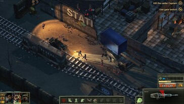 En la imagen: una captura de pantalla del juego Dustwind: Resistance.