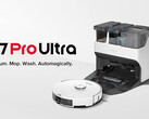 Roborock sólo vende el S7 Pro Ultra en color blanco. (Fuente de la imagen: Roborock)