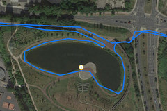 GPS Nokia 8 Sirocco – lago