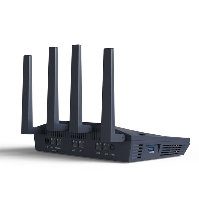 La MT6000 de GL.iNet (Flint 2) ofrece una gran potencia a un precio muy razonable (Fuente de la imagen: GL-iNet)