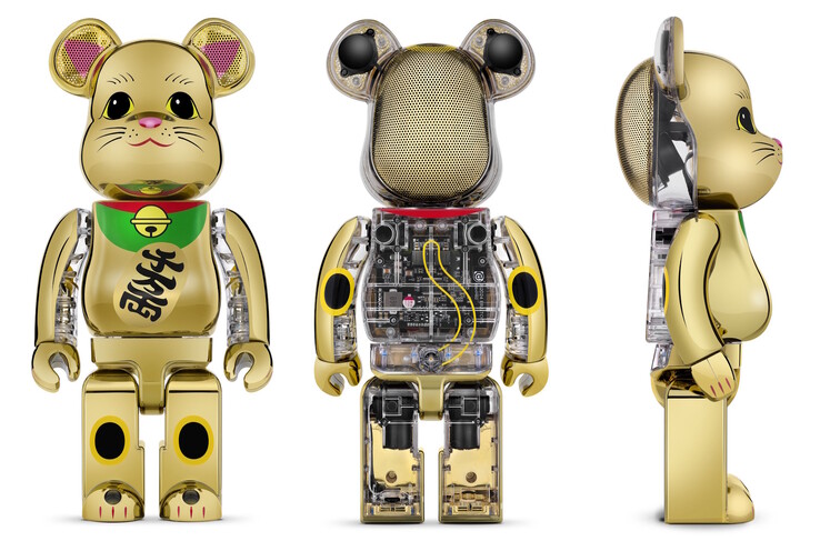 Altavoz Bluetooth Be@rbrick Audio x Maneki Neko. (Fuente de la imagen: Be@rbrick Audio)