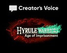 La voz del creador de Nintendo Hyrule Warriors Age of Imprisonment (Fuente de la imagen: Nintendo of America, Koei Tecmo con ediciones)