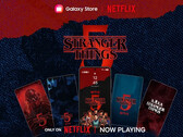 El tema y los fondos de pantalla de Stranger Things son exclusivos de los smartphones Samsung Galaxy. (Fuente de la imagen: Samsung)