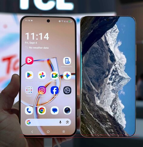 TCL está anunciando el nuevo P80 Ultra con biseles extremadamente finos que no se corresponden en absoluto con la realidad.