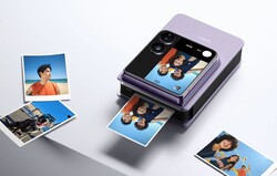Xiaomi Mix Flip con la impresora opcional