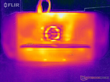 Temperaturas de la superficie de juego (trasera)