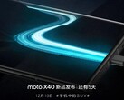 Los teasers del Moto X40 se vuelven supercargados. (Fuente: Motorola)