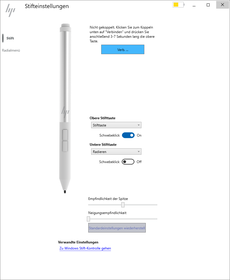 Configuración del lápiz HP