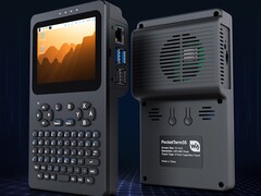 El PocketTerm35 funciona con una Raspberry Pi 5 o 4