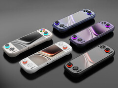 El AYN Odin 3 podrá adquirirse en cinco colores en el momento de su lanzamiento. (Fuente de la imagen: AYN Technologies)