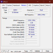 Memoria CPU-Z