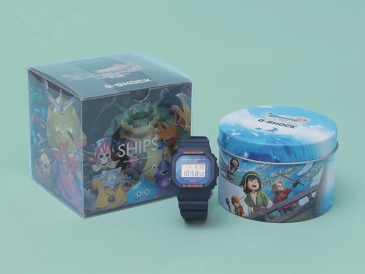 El reloj Casio G-Shock x Dragon Quest VII Reimagined DW-5600X. (Fuente de la imagen: SHIPS)