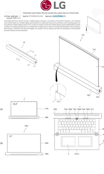 Más imágenes de la "nueva patente de LG". (Fuente: Twitter)