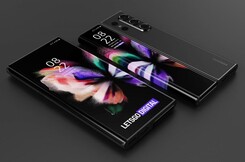 Galaxy Z Fold Note. (Fuente de la imagen: LetsGoDigital/Technizo Concept)