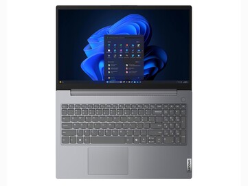 El Lenovo V15 Gen 6 AMD cuenta con un teclado de tamaño completo