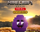 McDonald's regalará uno de los seis coleccionables digitales de Minecraft con la compra de un Minecraft Movie Meal. (Fuente de la imagen: McDonald's)