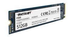 Review: Patriot P300 P512GM28US. La unidad de prueba proporcionada por Patriot