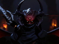 Una captura de pantalla del título de The Outsiders Metal Hellsinger (fuente de la imagen: Comunidad Steam)