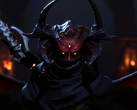 Una captura de pantalla del título de The Outsiders Metal Hellsinger (fuente de la imagen: Comunidad Steam)