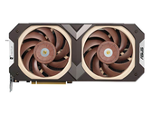 La colaboración entre ASUS y Noctua se distingue de muchas otras tarjetas gráficas del mercado. (Fuente de la imagen: ASUS)