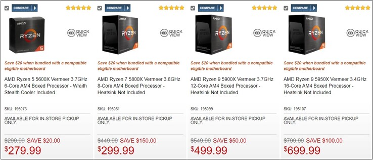 Fichas de Vermeer a la venta. (Fuente de la imagen: Micro Center)