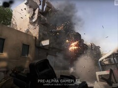 Captura de pantalla del vídeo tráiler de Battlefield Labs de EA que muestra posiblemente el próximo juego de Battlefield. (Fuente de la imagen: Battlefield en YouTube)