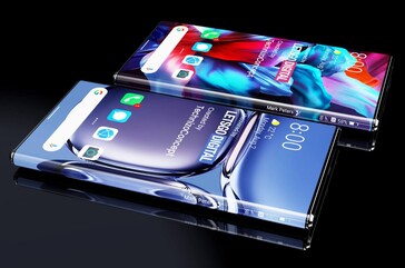 Algunos nuevos esquemas y renders basados en la nueva patente de Huawei. (Fuente: USPTO vía LetsGoDigital)