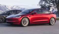 La renovación del Tesla Model 3 Highland introdujo algunos cambios visuales sutiles que modificaron significativamente el aspecto del vehículo. (Fuente de la imagen: Tesla)