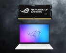 Portátil para juegos Asus Rog Zephyrus G16 con memoria RAM DDR5 (Fuente de la imagen: Asus, Kingston con modificaciones)