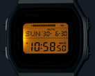 Esfera de reloj Casio, de cerca