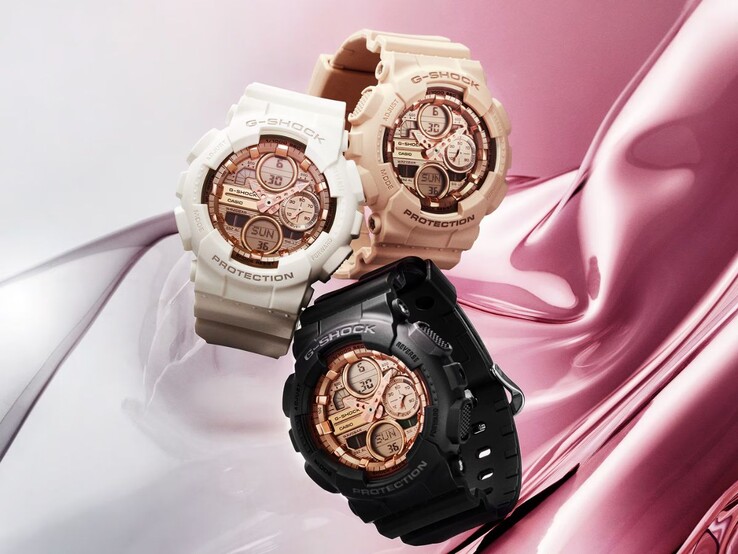 Los nuevos relojes G-Shock GMA-S140PG de Casio