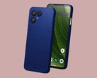 El Fairphone 6 Plus en azul cobalto.