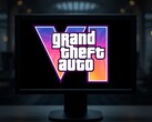 Versión de GTA 6 mostrada en un monitor de PC