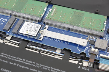 Ranura primaria M.2 2280 PCIe x2 con soporte Optane