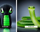 Razer muestra el aspecto que podría tener la mascota Sneki Snek con DLSS 5.