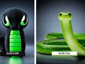 Razer muestra el aspecto que podría tener la mascota Sneki Snek con DLSS 5.