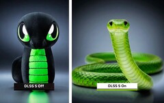 Razer muestra el aspecto que podría tener la mascota Sneki Snek con DLSS 5.