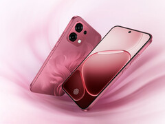 El Oppo A6 Pro 4G en rojo palo de rosa. (Fuente de la imagen: Oppo)