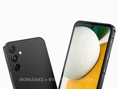 El Galaxy A15 se basa en el actual lenguaje de diseño de Samsung. (Fuente de la imagen: @OnLeaks y The Tech Outlook)