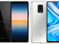 El Sony Xperia 10 III parece tener un rendimiento en Geekbench similar al del Redmi Note 9 Pro. (Fuente de la imagen: Voice+OnLeaks/Xiaomi - editado)